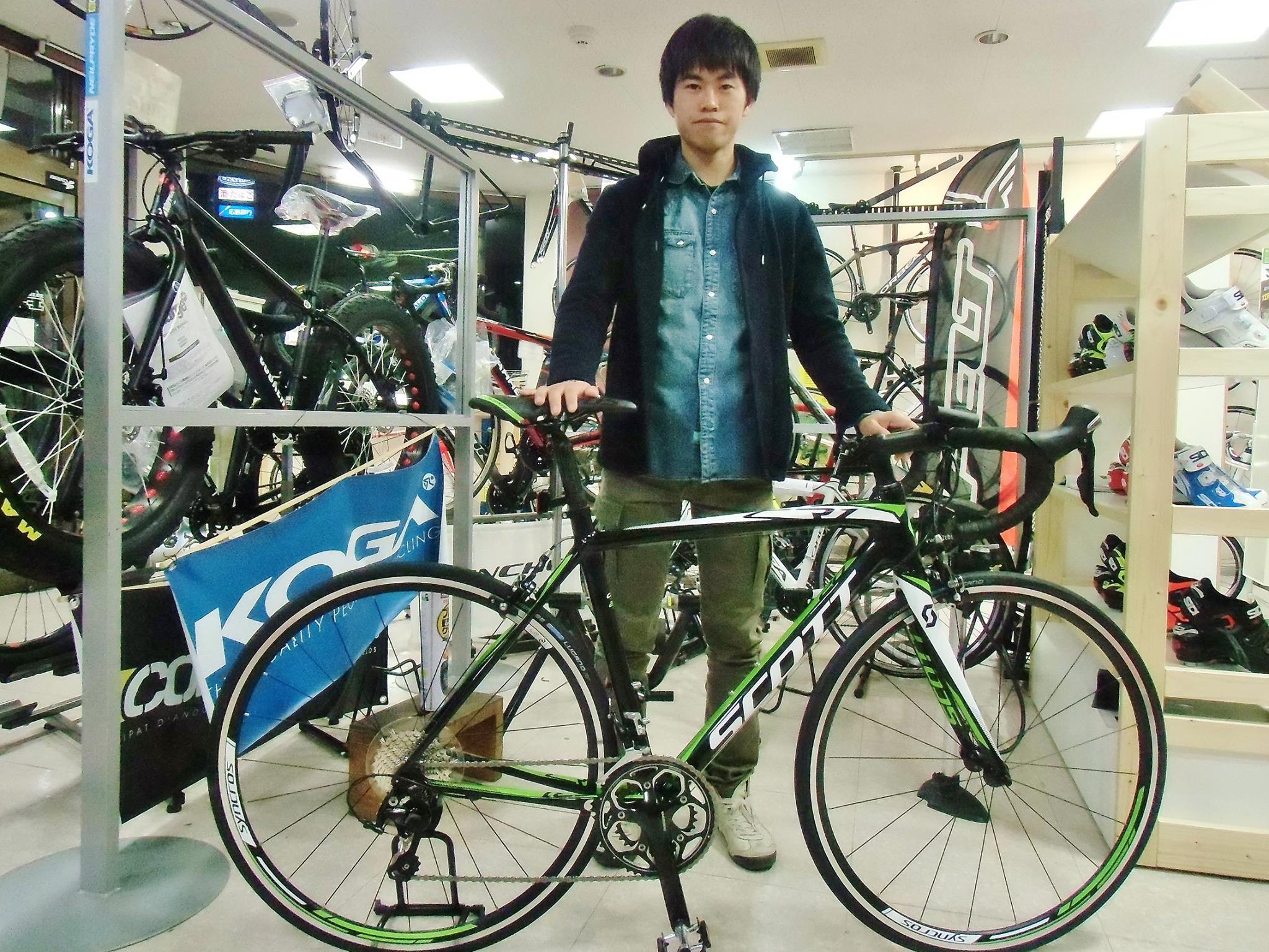 Scott Cr1 お買い上げいただきました 自転車販売 広島県福山市 ロードバイク マウンテンバイク Bicycleshop Fine ファイン